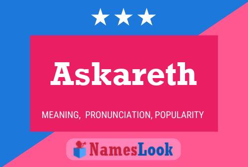 Póster del nombre Askareth