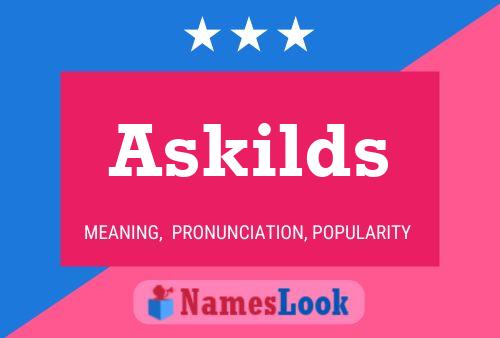 Póster del nombre Askilds