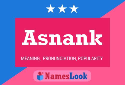 Póster del nombre Asnank