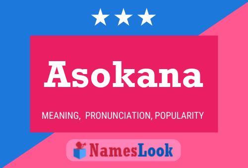 Póster del nombre Asokana