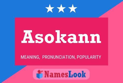 Póster del nombre Asokann