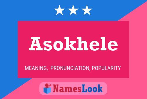 Póster del nombre Asokhele