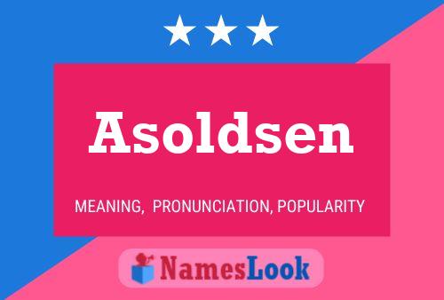 Póster del nombre Asoldsen