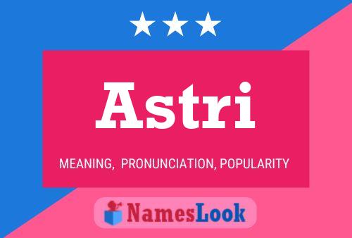 Póster del nombre Astri