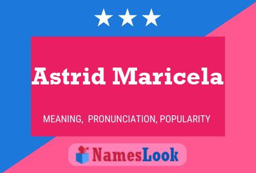 Póster del nombre Astrid Maricela