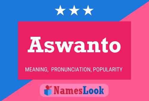 Póster del nombre Aswanto