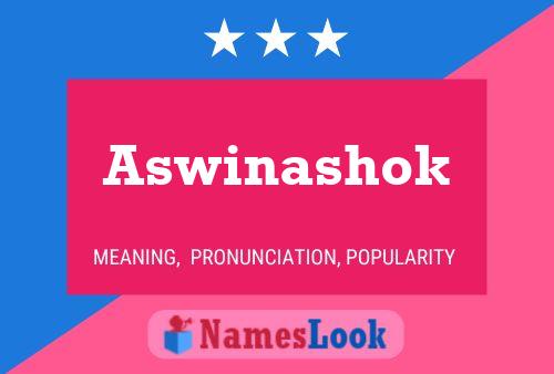 Póster del nombre Aswinashok