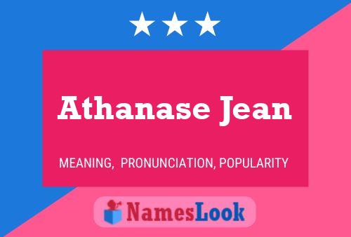 Póster del nombre Athanase Jean