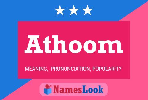 Póster del nombre Athoom