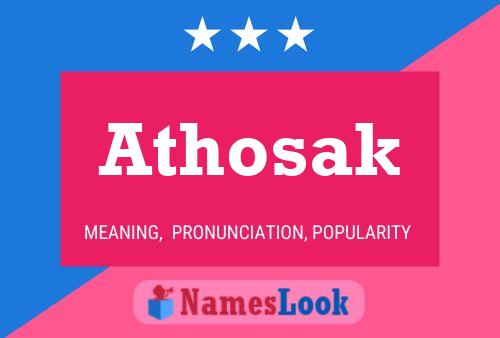 Póster del nombre Athosak