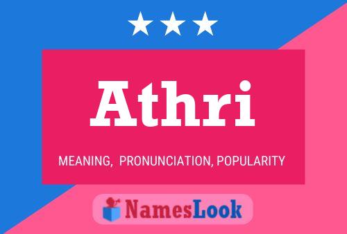 Póster del nombre Athri