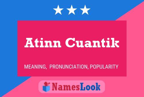 Póster del nombre Atinn Cuantik