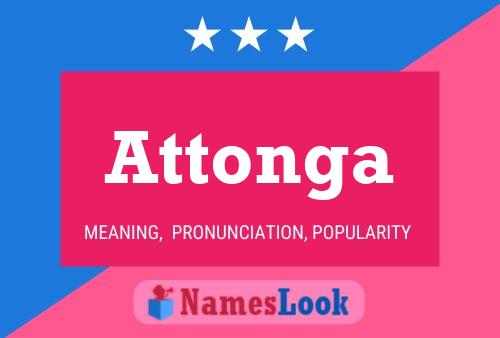 Póster del nombre Attonga