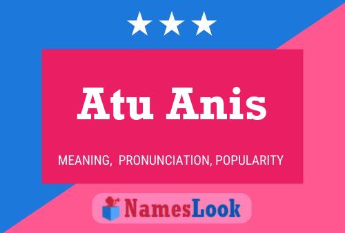 Póster del nombre Atu Anis