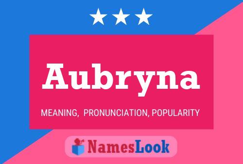 Póster del nombre Aubryna