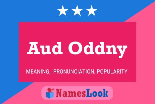 Póster del nombre Aud Oddny