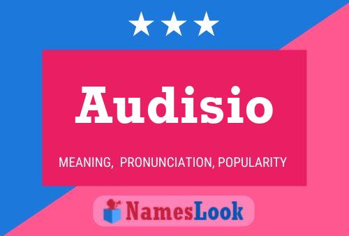 Póster del nombre Audisio