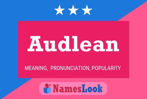 Póster del nombre Audlean