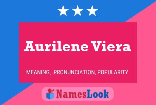 Póster del nombre Aurilene Viera