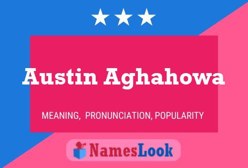 Póster del nombre Austin Aghahowa