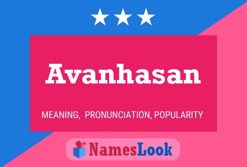 Póster del nombre Avanhasan