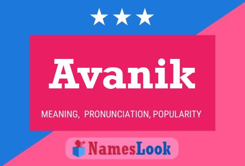 Póster del nombre Avanik