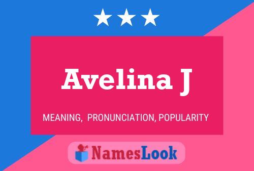 Póster del nombre Avelina J