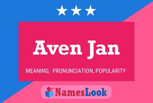 Póster del nombre Aven Jan