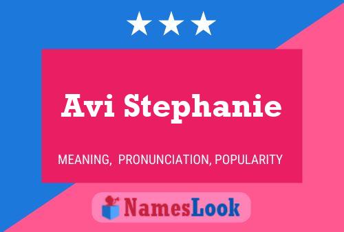 Póster del nombre Avi Stephanie