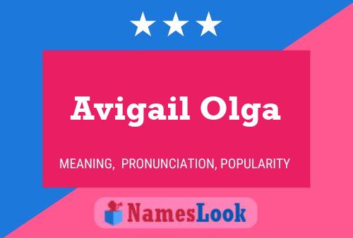 Póster del nombre Avigail Olga