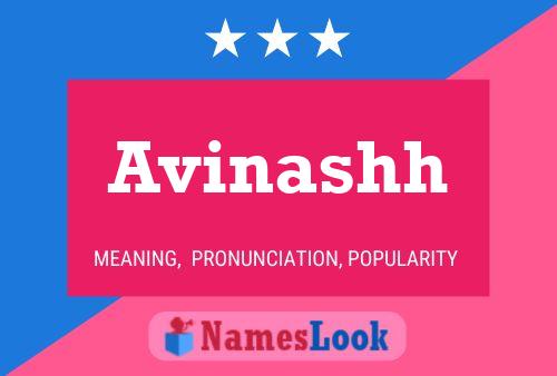 Póster del nombre Avinashh