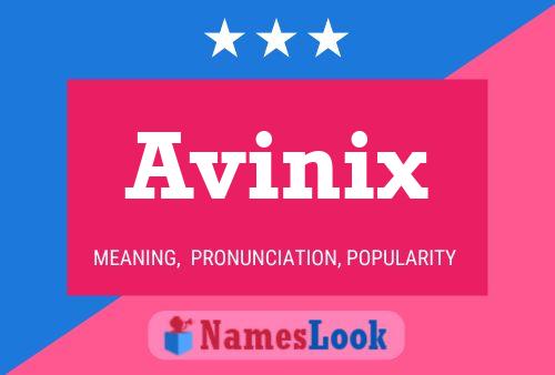 Póster del nombre Avinix