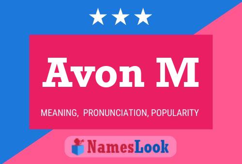 Póster del nombre Avon M