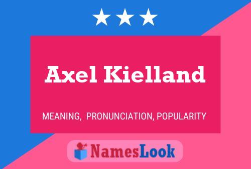 Póster del nombre Axel Kielland