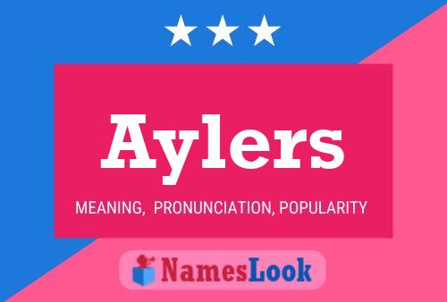 Póster del nombre Aylers