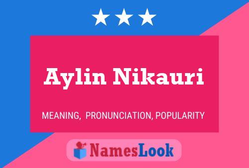 Póster del nombre Aylin Nikauri