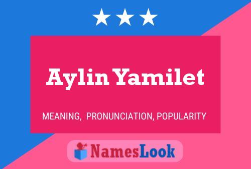 Póster del nombre Aylin Yamilet