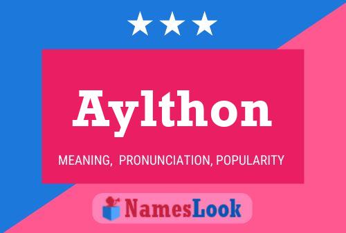 Póster del nombre Aylthon