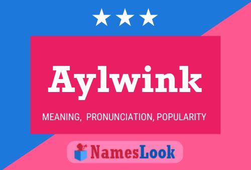 Póster del nombre Aylwink