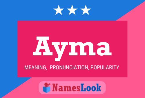 Póster del nombre Ayma