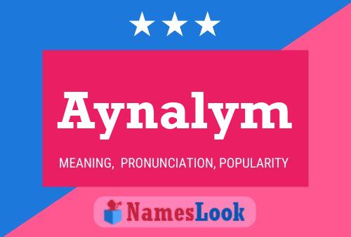 Póster del nombre Aynalym