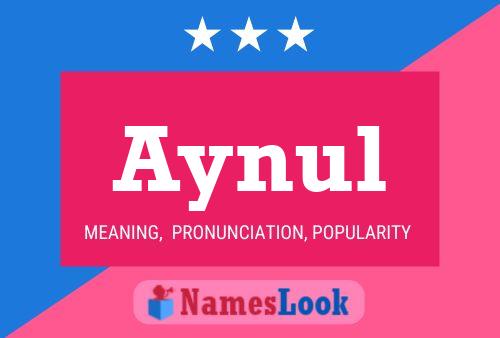 Póster del nombre Aynul