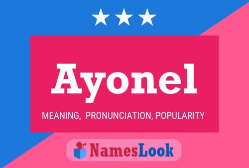 Póster del nombre Ayonel