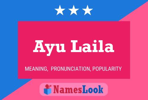 Póster del nombre Ayu Laila