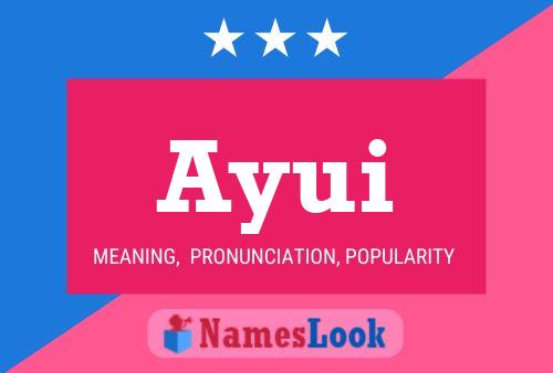 Póster del nombre Ayui