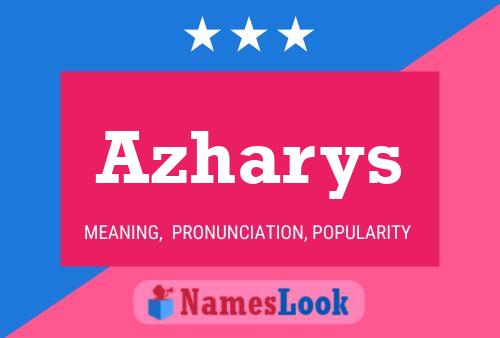 Póster del nombre Azharys