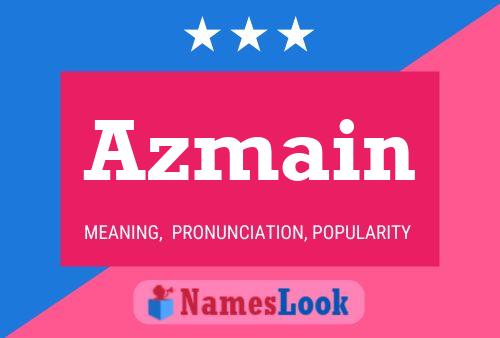 Póster del nombre Azmain