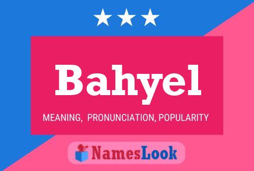 Póster del nombre Bahyel