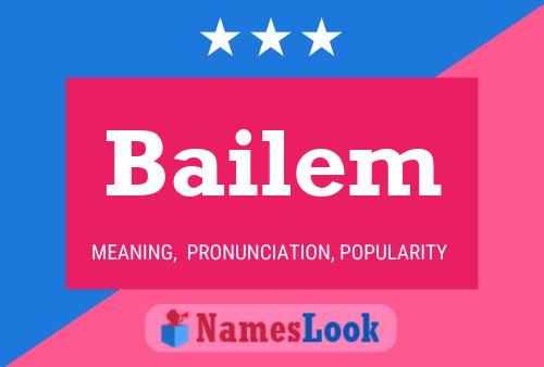 Póster del nombre Bailem