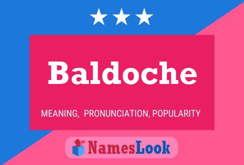 Póster del nombre Baldoche